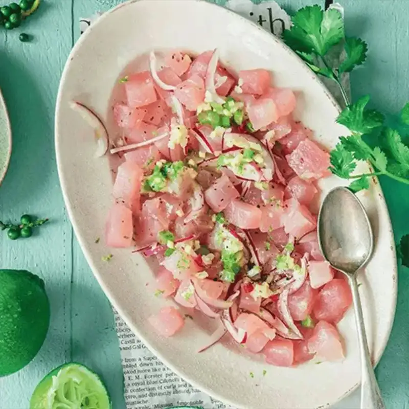 Ceviche thon