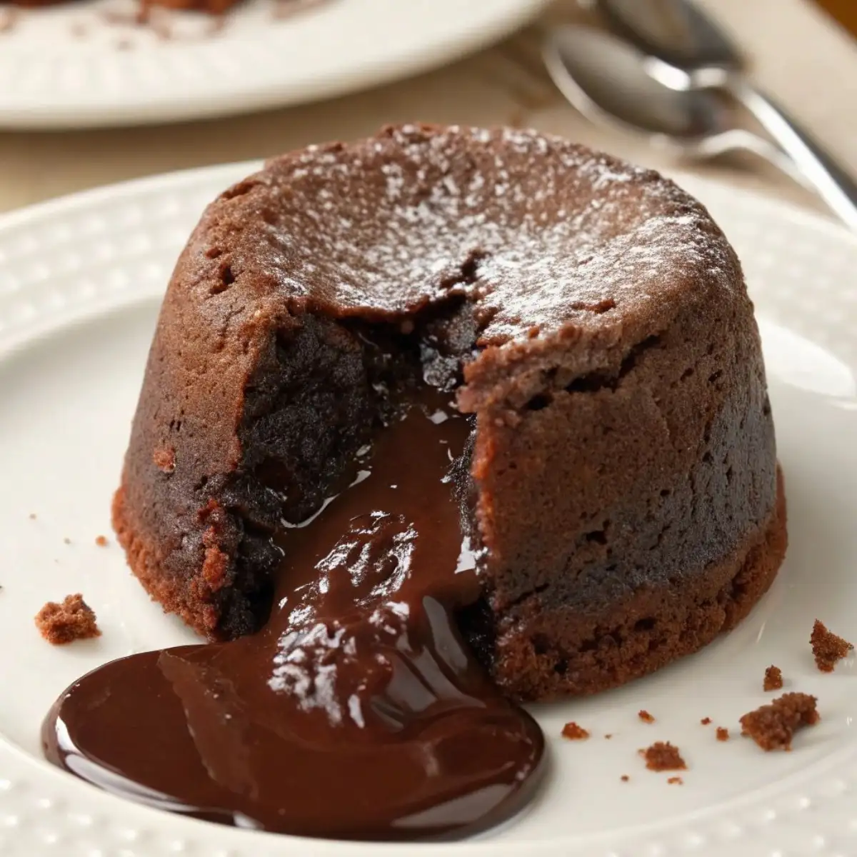 Fondant au chocolat